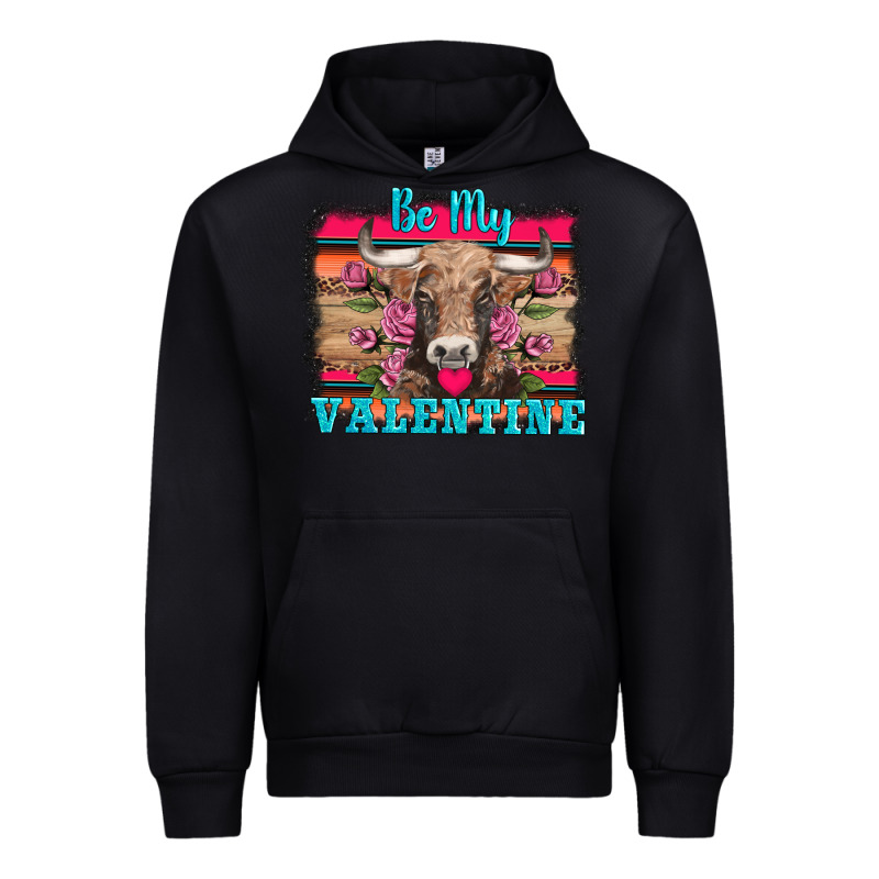 Be My Valentine With Cow Urban Hoodie by AdoDesignShop | Teevron