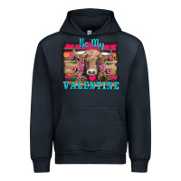 Navy be my valentine with cow Urban Hoodie - AdoDesignShop