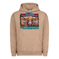 Pigment Burro be my valentine with cow Urban Hoodie - AdoDesignShop