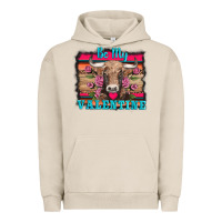 Pigment French Oak be my valentine with cow Urban Hoodie - AdoDesignShop