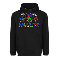 Black dad of a warrior Heavyweight Hoodie - Zillion Design Studio