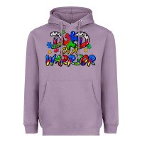 Lavender dad of a warrior Heavyweight Hoodie - Zillion Design Studio