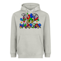 Moon Dust dad of a warrior Heavyweight Hoodie - Zillion Design Studio