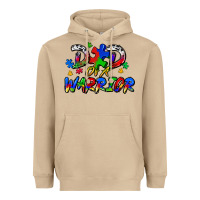 Mushroom dad of a warrior Heavyweight Hoodie - Zillion Design Studio