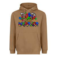 Dad Of A Warrior Heavyweight Hoodie | Teevron