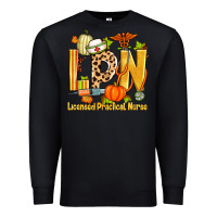 Black fall lpn licensed practical nurse Premium Sweatshirt - Zillion Design Studio