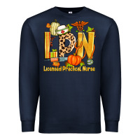 Navy fall lpn licensed practical nurse Premium Sweatshirt - Zillion Design Studio