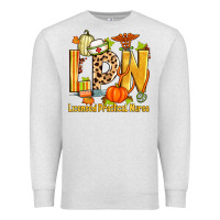 Oatmeal Heather fall lpn licensed practical nurse Premium Sweatshirt - Zillion Design Studio
