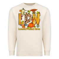 Sandshell fall lpn licensed practical nurse Premium Sweatshirt - Zillion Design Studio