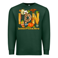 Sports Green fall lpn licensed practical nurse Premium Sweatshirt - Zillion Design Studio
