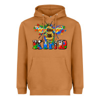 Meerkat bee kind autism Heavyweight Hoodie - Zillion Design Studio