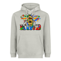 Moon Dust bee kind autism Heavyweight Hoodie - Zillion Design Studio