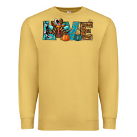 Antique Gold love thanksgivings turkey Premium Sweatshirt - RanaPortraitStore