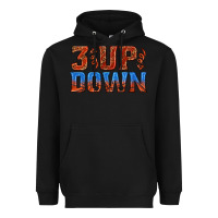 Black 3 up 3 down basketball Heavyweight Hoodie - texasbilliewilder