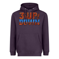 Plum 3 up 3 down basketball Heavyweight Hoodie - texasbilliewilder