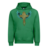 Emerald wing cross Urban Hoodie - Artiststas