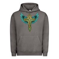 Pigment Tornado wing cross Urban Hoodie - Artiststas