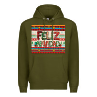 Army Green feliz navidad spanish christmas Premium Hoodie - Jasminsmagicworld