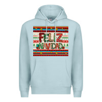 Blue Mist feliz navidad spanish christmas Premium Hoodie - Jasminsmagicworld