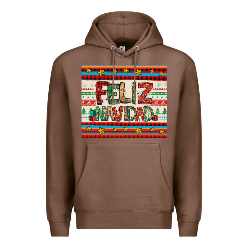 Feliz Navidad Spanish Christmas Premium Hoodie by Jasminsmagicworld | Teevron