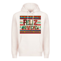 Pale Pink feliz navidad spanish christmas Premium Hoodie - Jasminsmagicworld