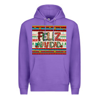 Purple feliz navidad spanish christmas Premium Hoodie - Jasminsmagicworld