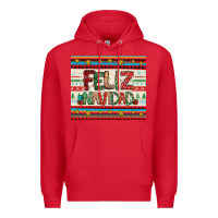 Red feliz navidad spanish christmas Premium Hoodie - Jasminsmagicworld