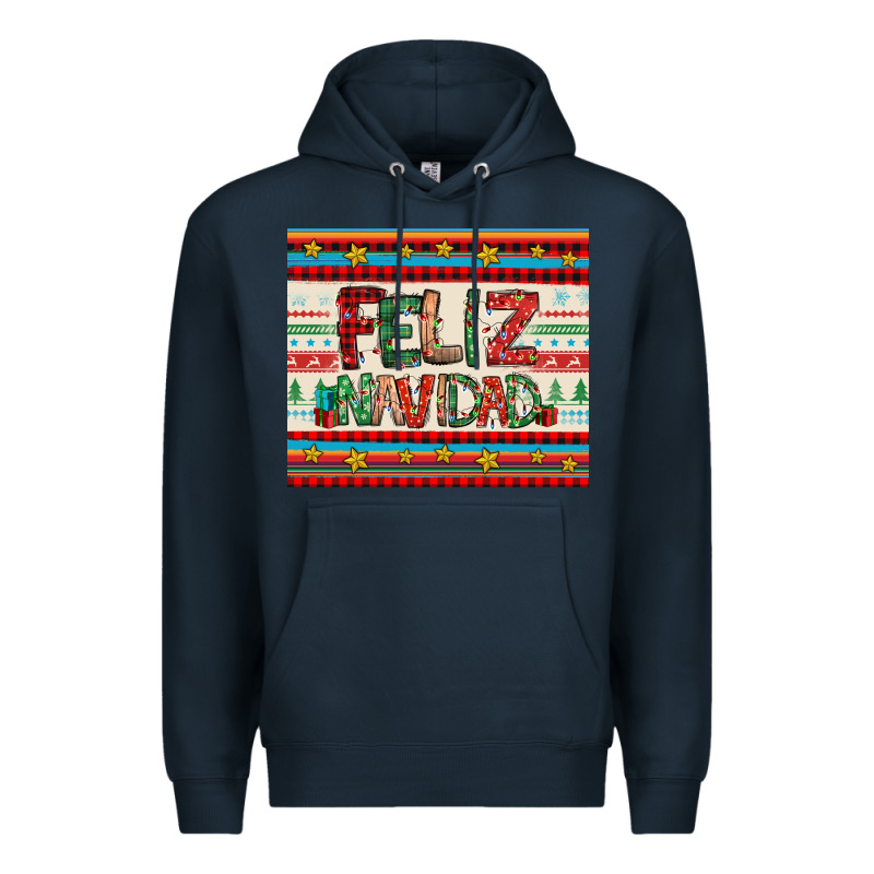 Feliz Navidad Spanish Christmas Premium Hoodie by Jasminsmagicworld | Teevron