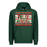 Sports Green feliz navidad spanish christmas Premium Hoodie - Jasminsmagicworld