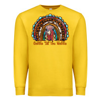Lemon gobble till you wobble thanksgiving rainbow Premium Sweatshirt - RanaPortraitStore
