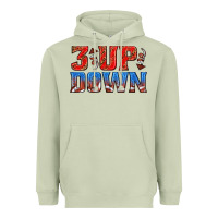 Matcha 3 up 3 down football Heavyweight Hoodie - texasbilliewilder