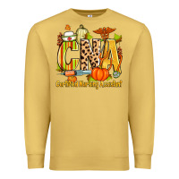 Antique Gold fall cna certified nursing assistant Premium Sweatshirt - Zillion Design Studio