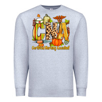 Heather Grey fall cna certified nursing assistant Premium Sweatshirt - Zillion Design Studio