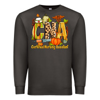 Smoke fall cna certified nursing assistant Premium Sweatshirt - Zillion Design Studio