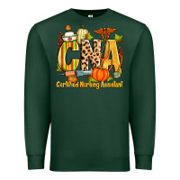 Sports Green fall cna certified nursing assistant Premium Sweatshirt - Zillion Design Studio