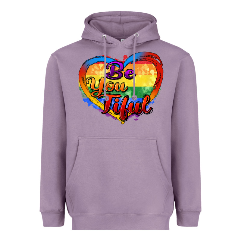 Be You Tiful Heavyweight Hoodie by Zillion Design Studio | Teevron