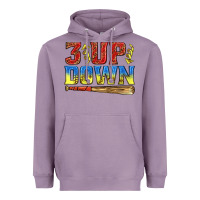 Lavender 3 up 3 down softball Heavyweight Hoodie - texasbilliewilder