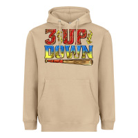 Mushroom 3 up 3 down softball Heavyweight Hoodie - texasbilliewilder