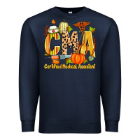 Navy fall cma certified medical assistant Premium Sweatshirt - Zillion Design Studio