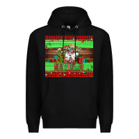 Black feliz navidad spanish christmas santa tumbler Premium Hoodie - Jasminsmagicworld