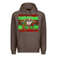 Coffee feliz navidad spanish christmas santa tumbler Premium Hoodie - Jasminsmagicworld