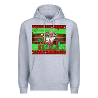 Heather Grey feliz navidad spanish christmas santa tumbler Premium Hoodie - Jasminsmagicworld