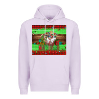 Lilac feliz navidad spanish christmas santa tumbler Premium Hoodie - Jasminsmagicworld