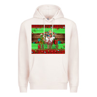 Pale Pink feliz navidad spanish christmas santa tumbler Premium Hoodie - Jasminsmagicworld