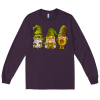 Plum sunflower gnomies Long Sleeve Tee - BarkalooDesign