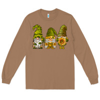 Toasted Coconut sunflower gnomies Long Sleeve Tee - BarkalooDesign
