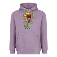 Lavender be kind autism sunflower Heavyweight Hoodie - Zillion Design Studio