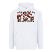White 2024 race Heavyweight Hoodie - texasbilliewilder