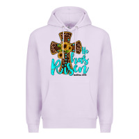 Lilac he has risen Premium Hoodie - JahusDesignShop