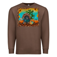 Chestnut turkey and pumpkins Premium Sweatshirt - RanaPortraitStore